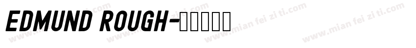 Edmund Rough字体转换
